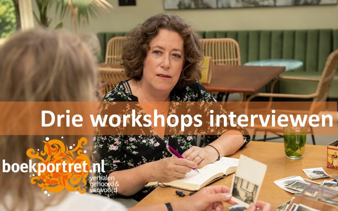 Drie workshops interviewen